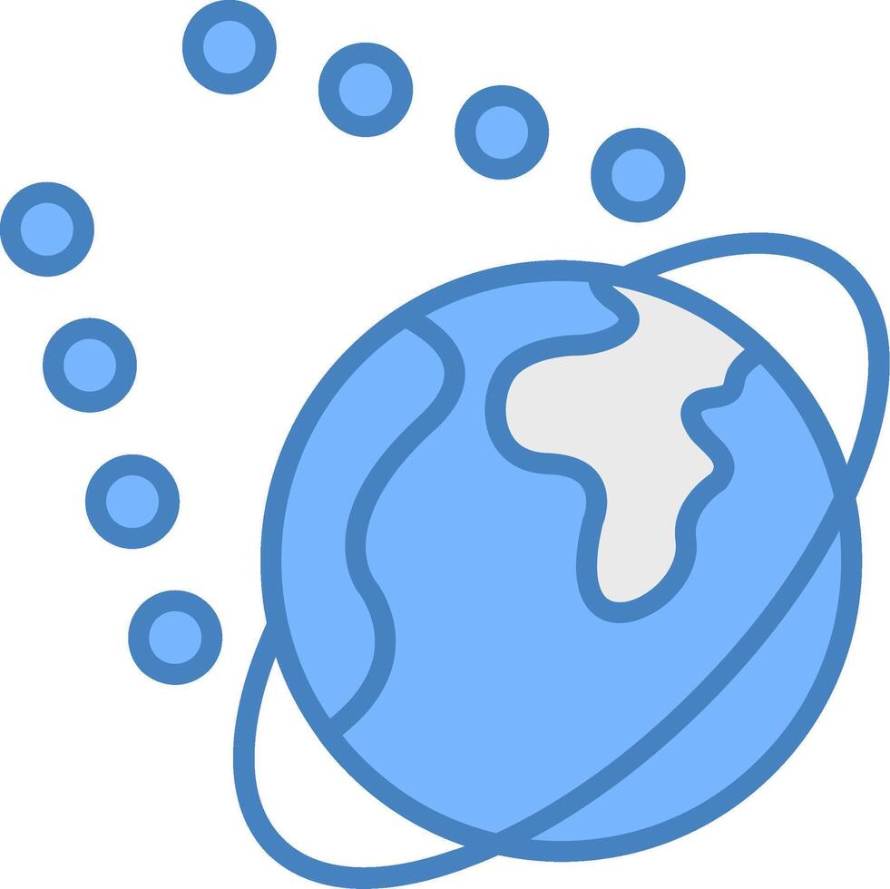 Space Trendy Design Stamp vector