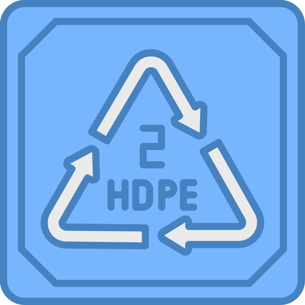 High Density Polyethylene Minimal Grid Form vector