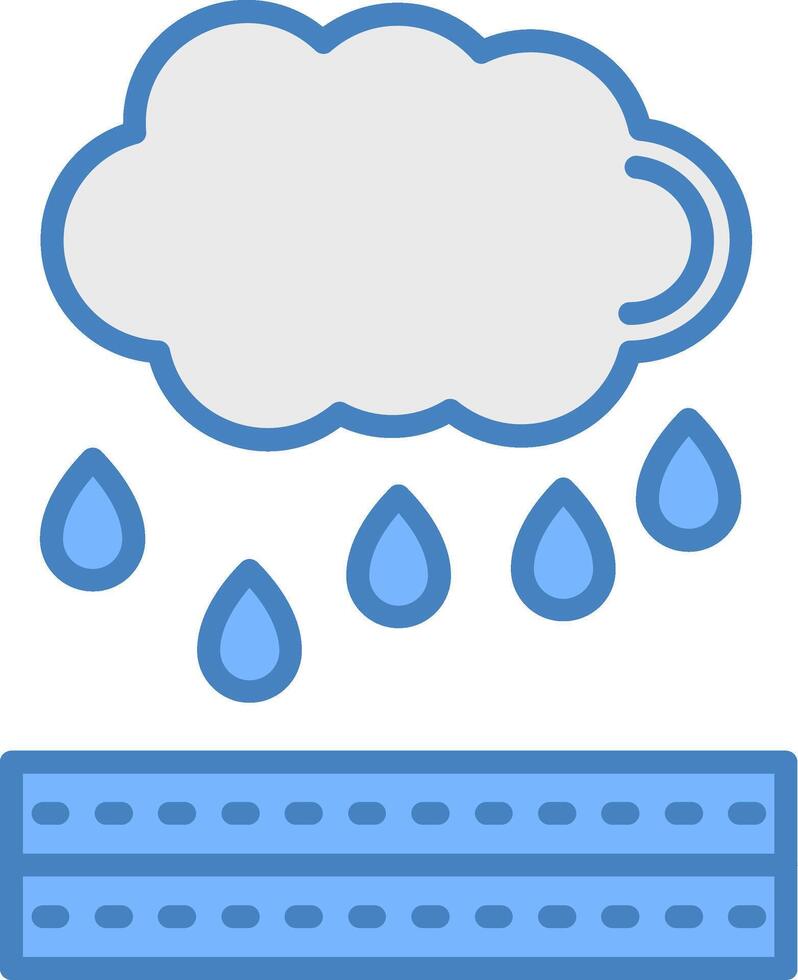Rainwater Responsive Web Emblem vector