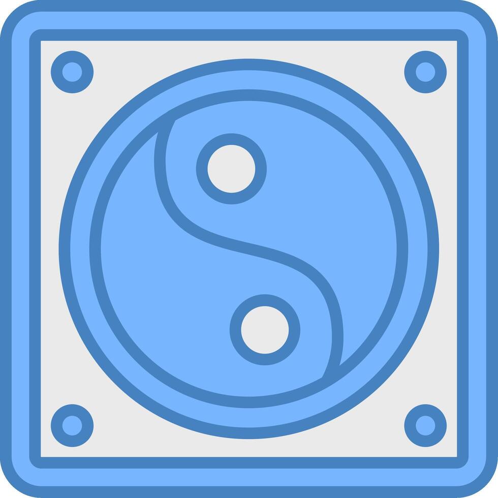 Yin Yang Smooth Web Graphic vector