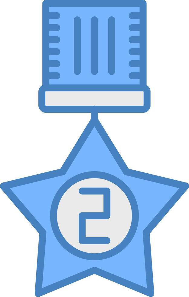 2nd Prize Styled Badge vector