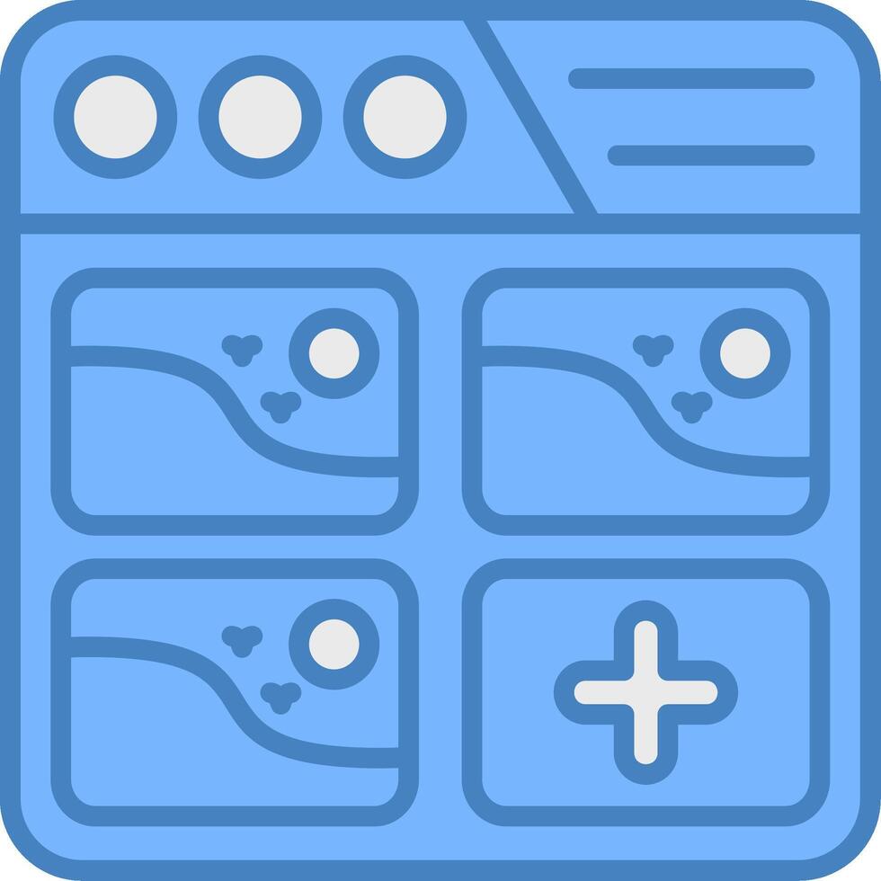 Add Image Styled Badge vector