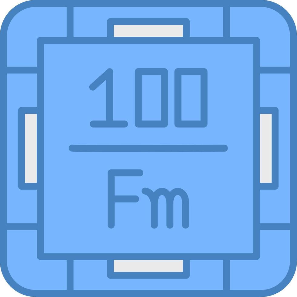 Fermium Digital Core Piece vector