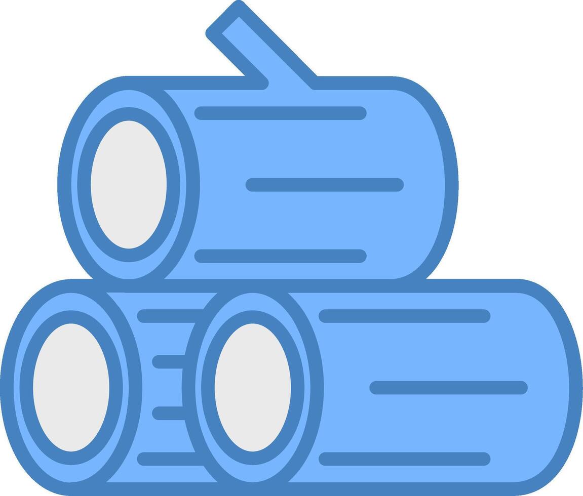 Log Bold Grid Emblem vector
