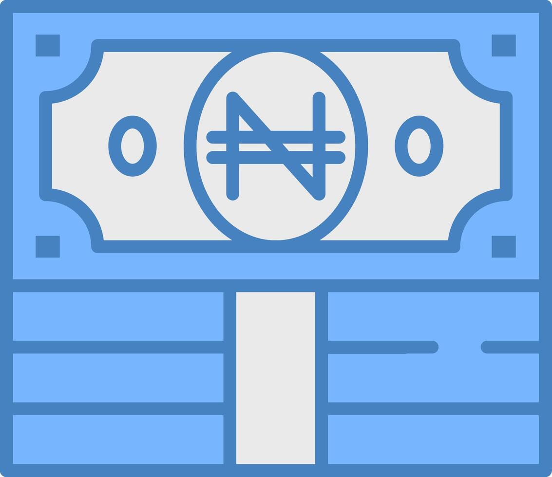 Naira Simple Visual Module vector