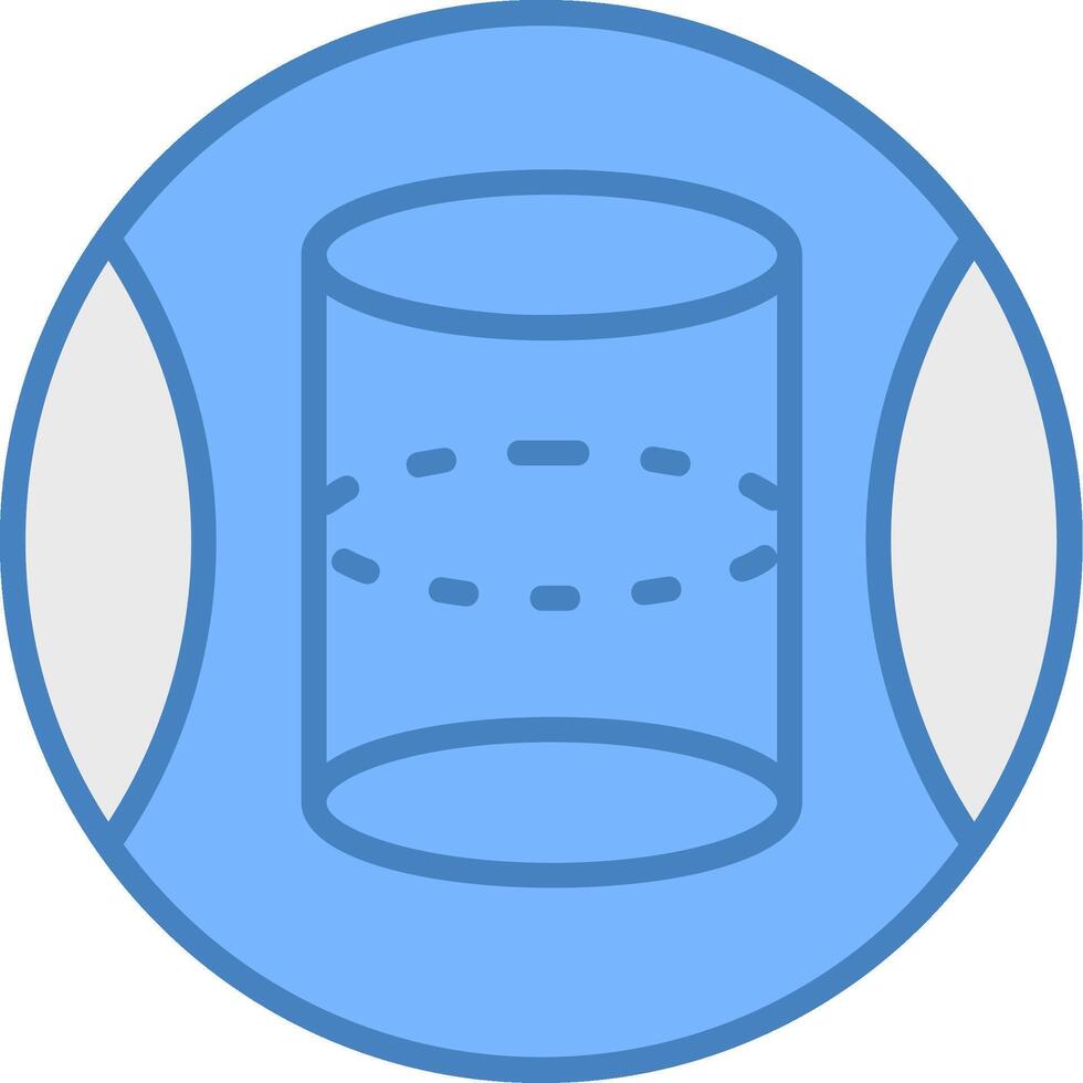 Cylinder Core UI Symbol vector