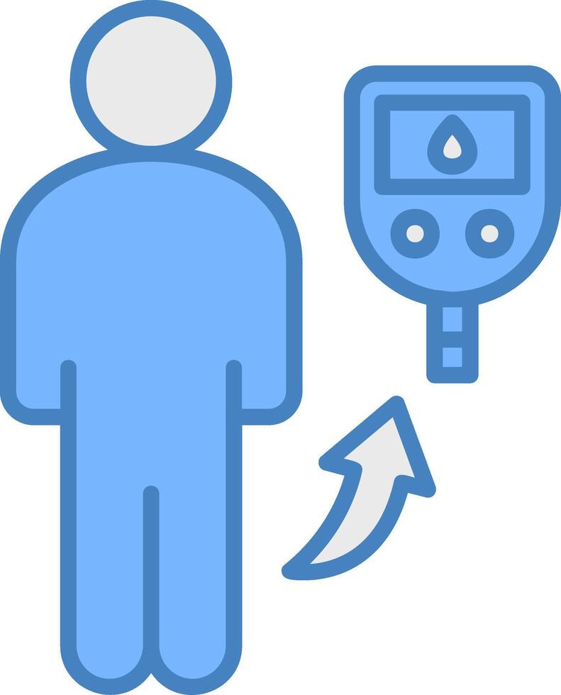 Diabetes Fresh UX Shape vector