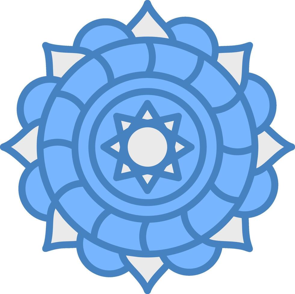 Mandala Highlighted System Mark vector