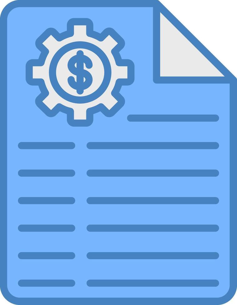 Data Content Standards Hybrid Icon Module vector