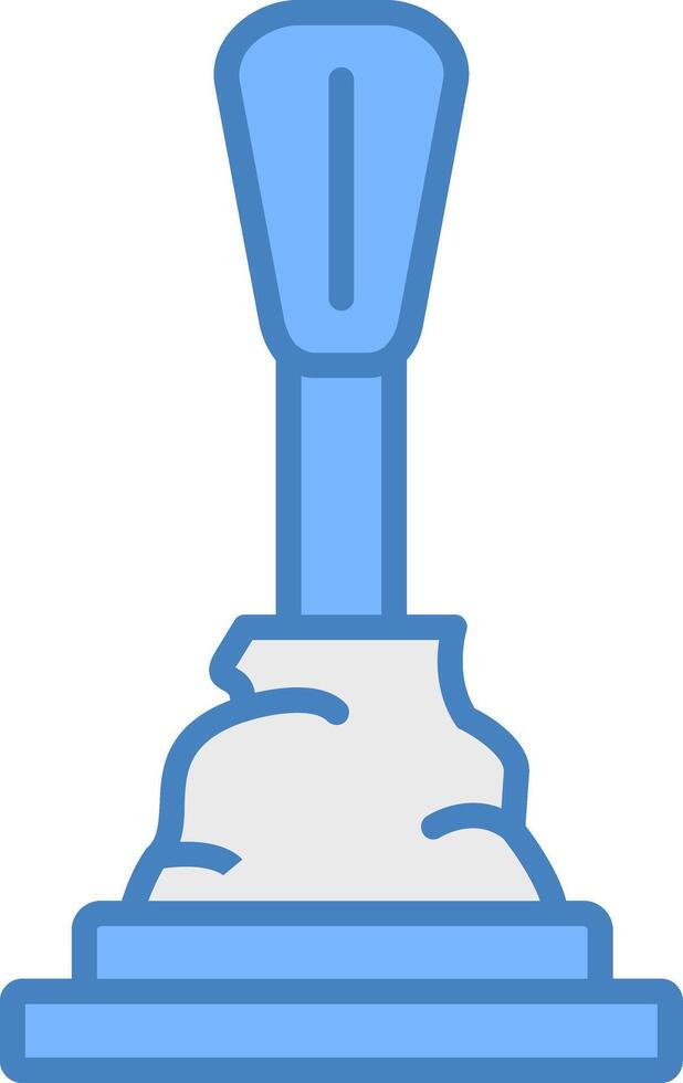 gear stick Responsive Web Emblem vector