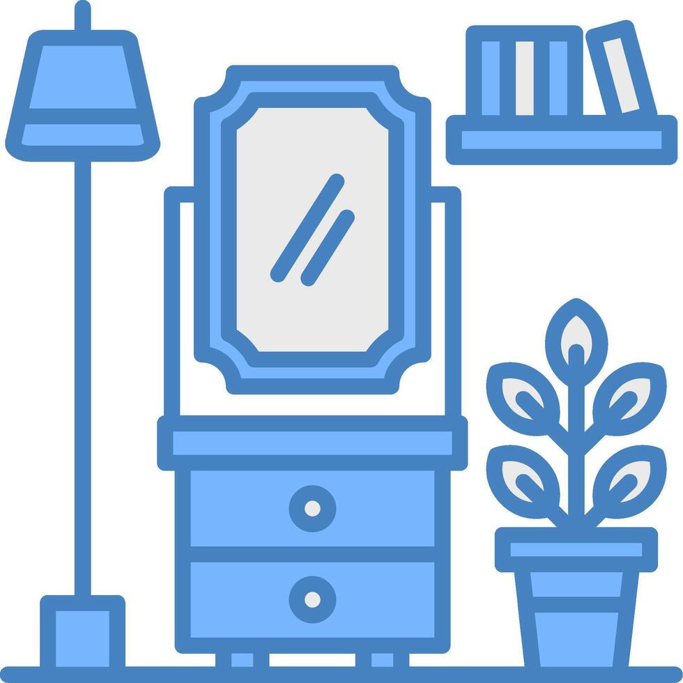 Mirror High Detail Sketch vector