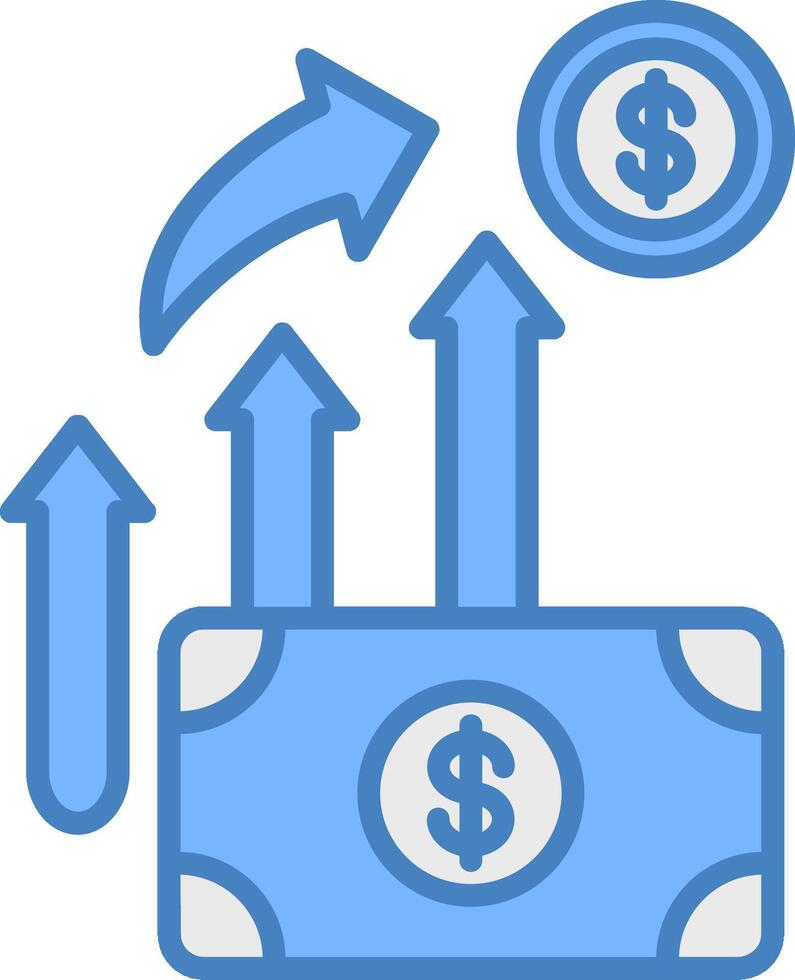 Prosperity Vibrant Web Token vector