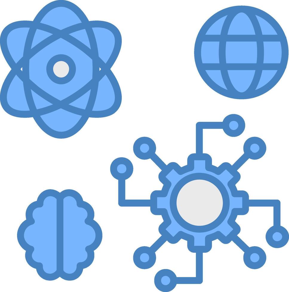 Automated Futuristic UI Element vector