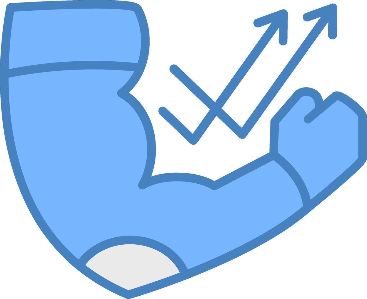 Arm Sleeve Clean UX Fragment vector
