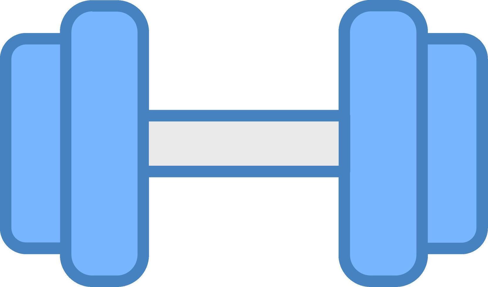 Dumbbell Pastel Grid Symbol vector