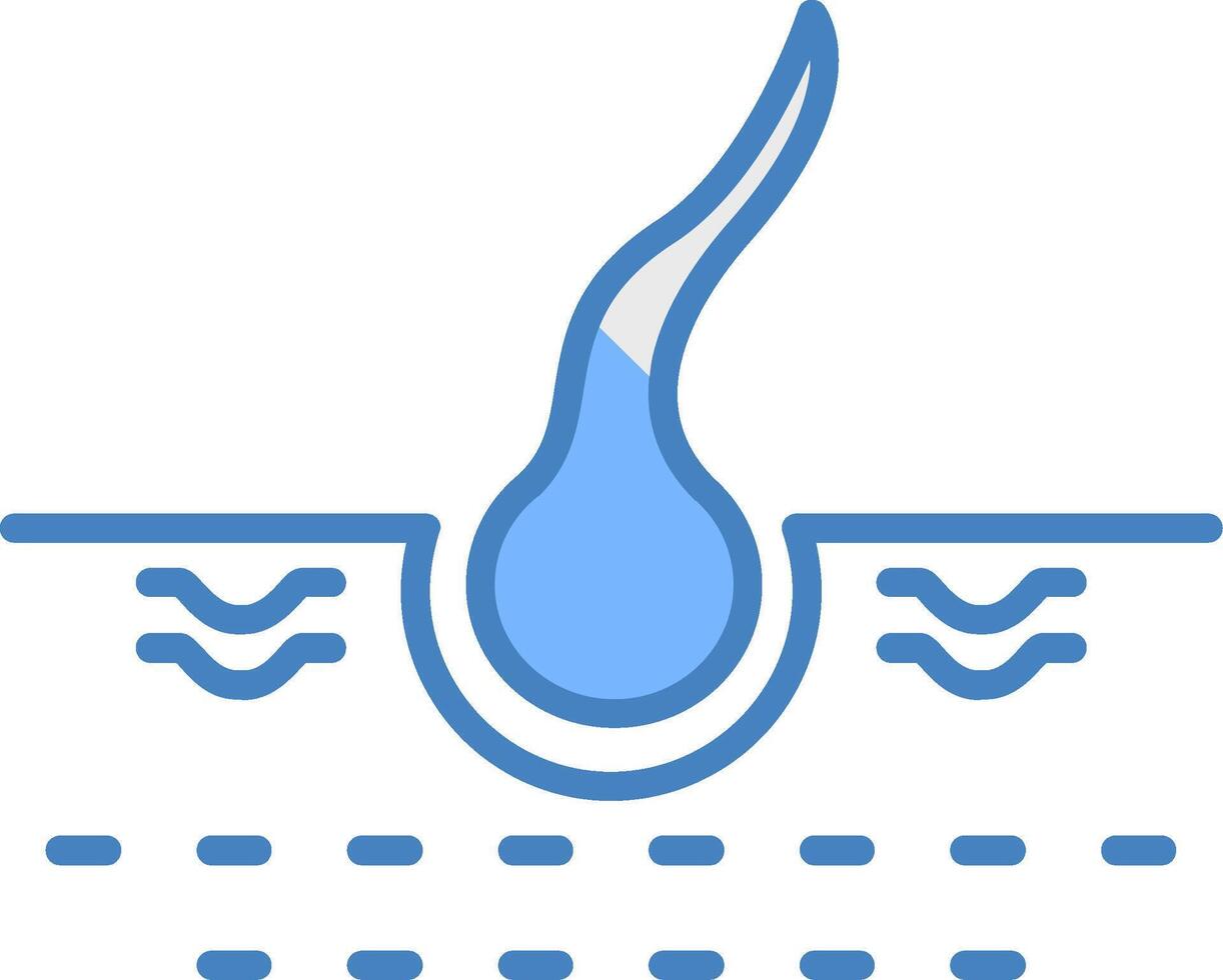 Hair Bright Web Symbol vector