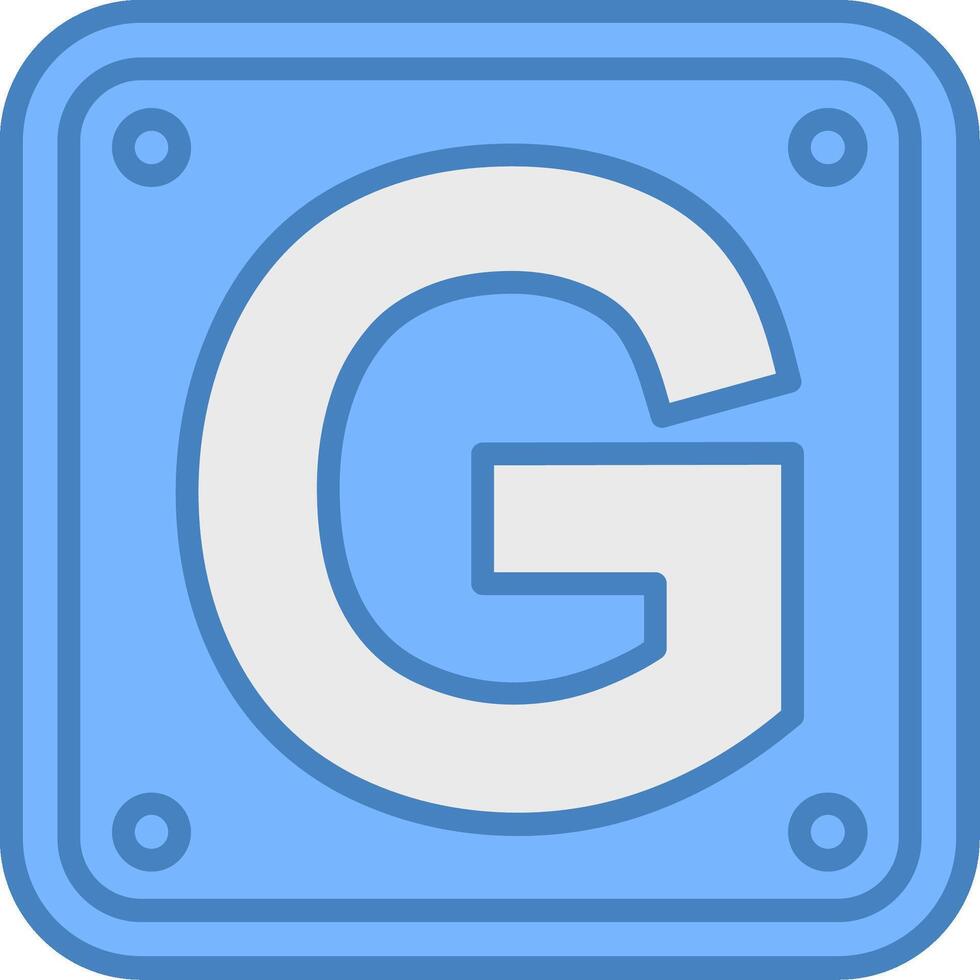 Letter G Next-Gen App Graphic vector