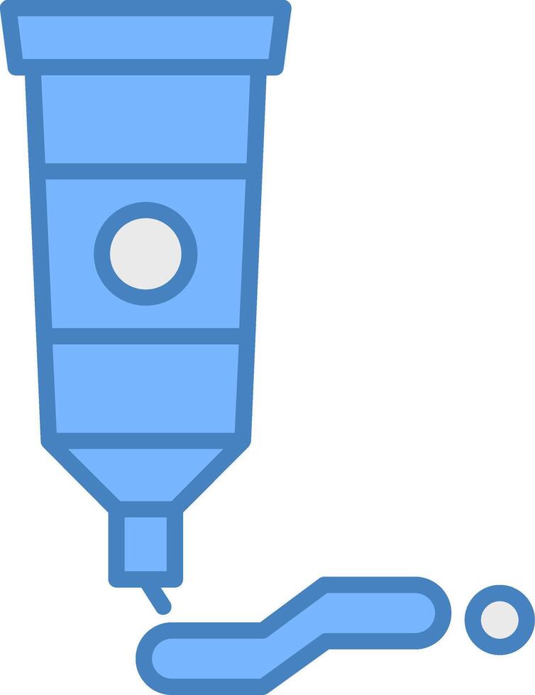 Paint Tube Elegant App Emblem vector