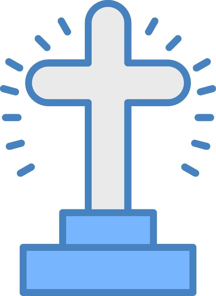 Christianity High-Tech UX Unit vector