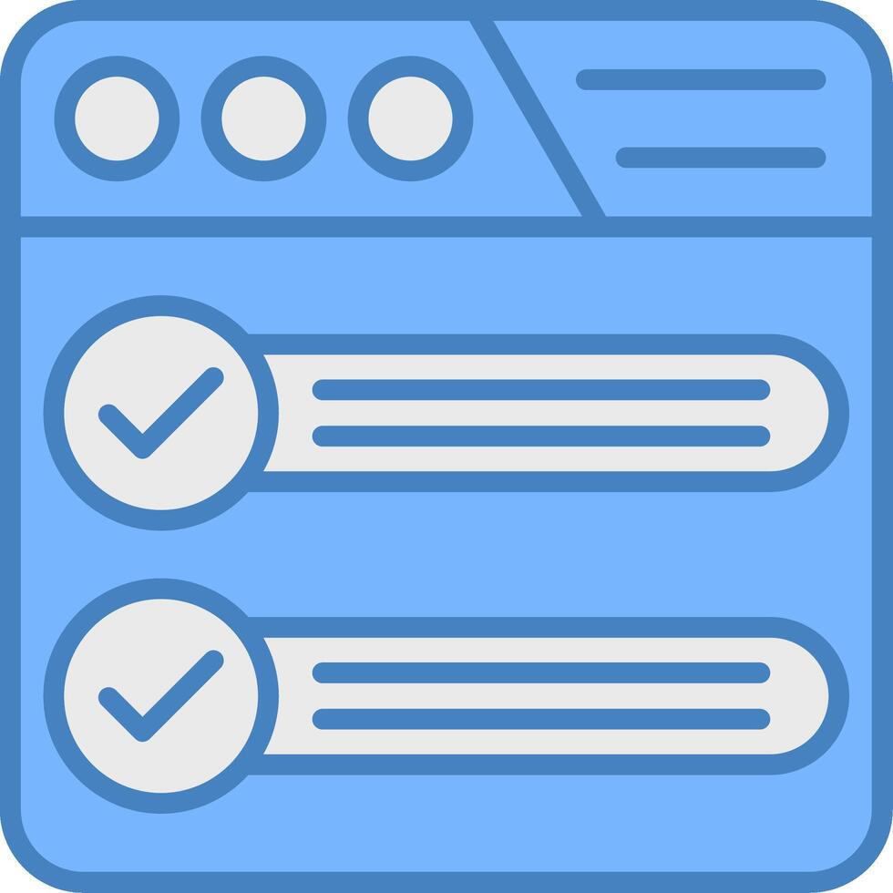 Tick Boxes Crystal Clear Object vector