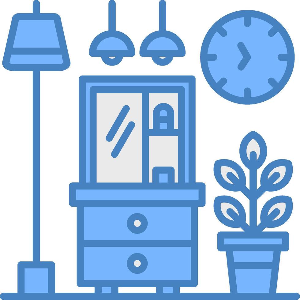 Vanity Table Next-Gen App Graphic vector
