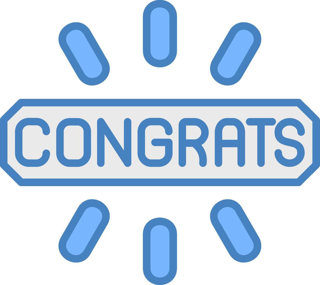 Congrats Sleek Web Pattern vector