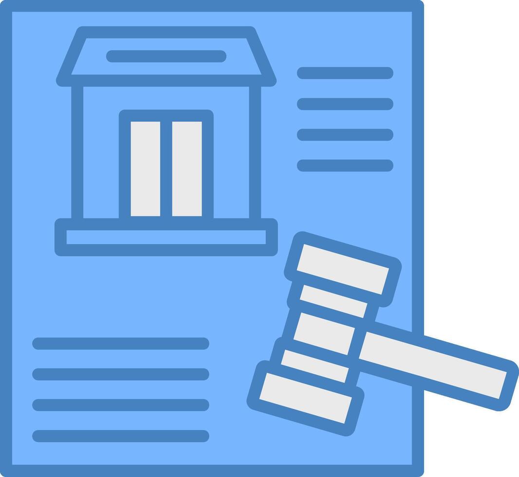 Law Simple Visual Module vector