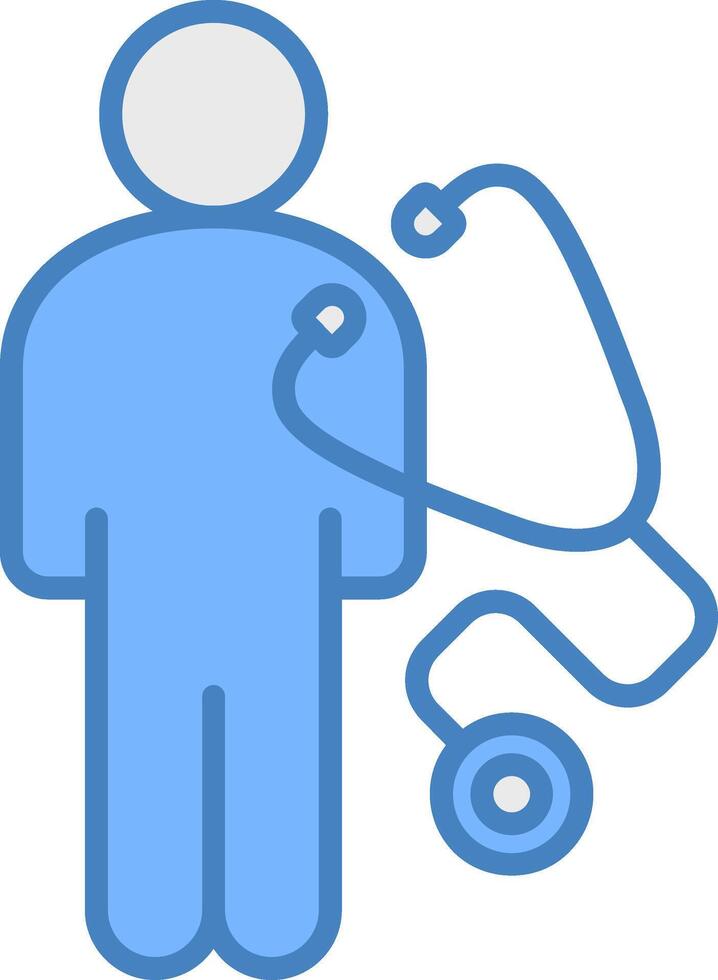 Regular Checkup Bright Tone Sketch vector