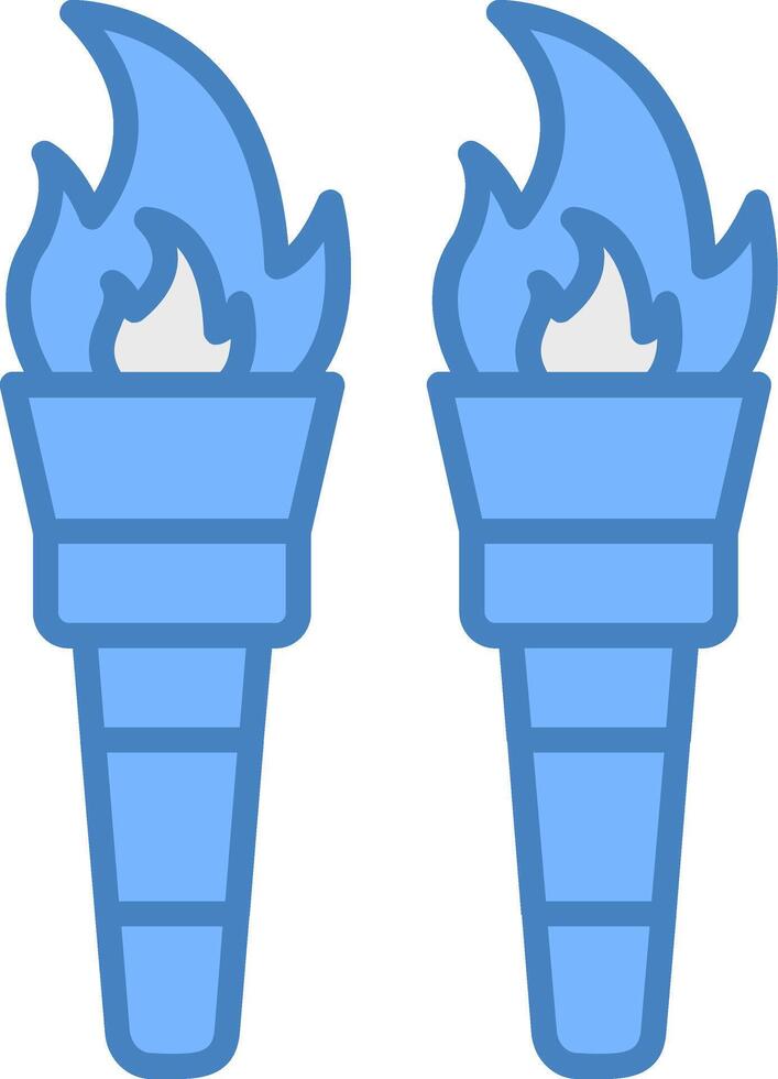 Torch Soft Tone Object vector