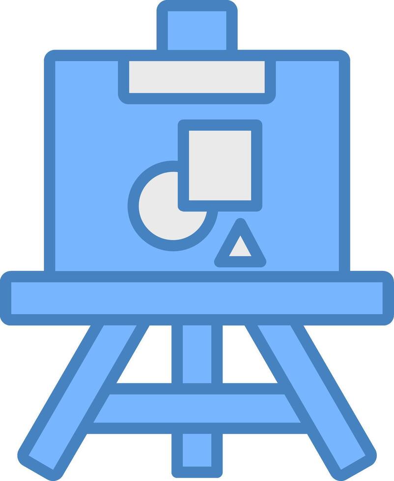 Canvas Smooth Shape Graphic vector