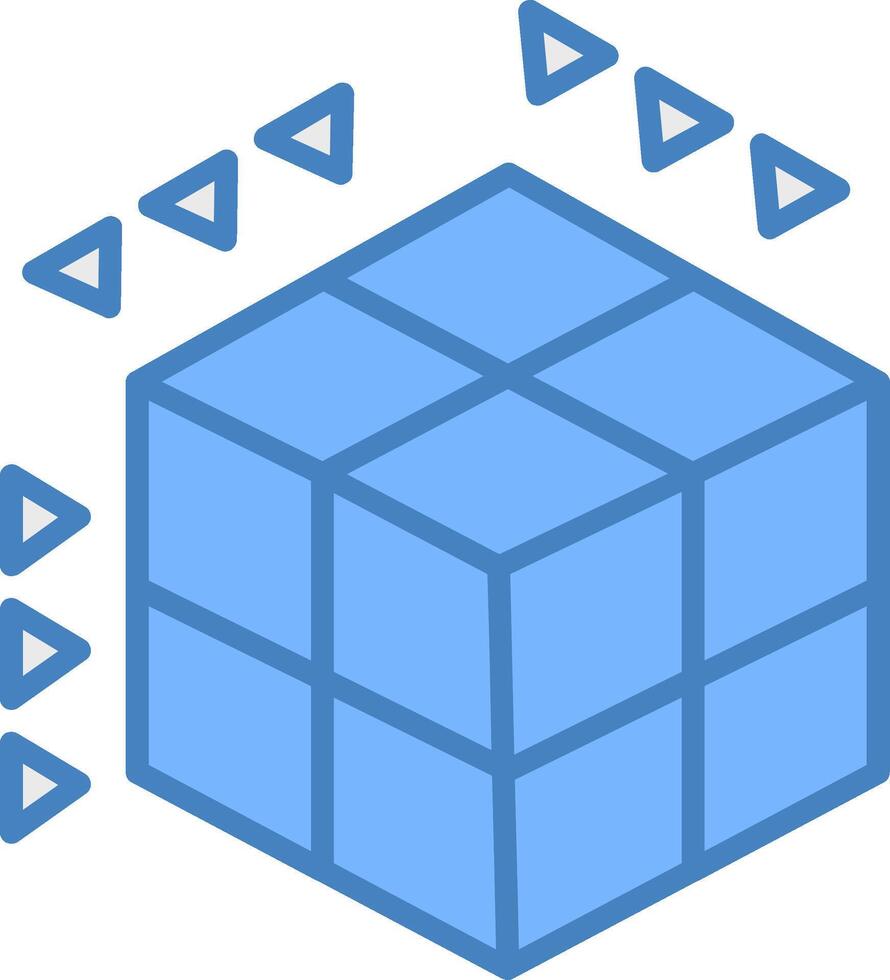 Dimension Trendy Design Stamp vector