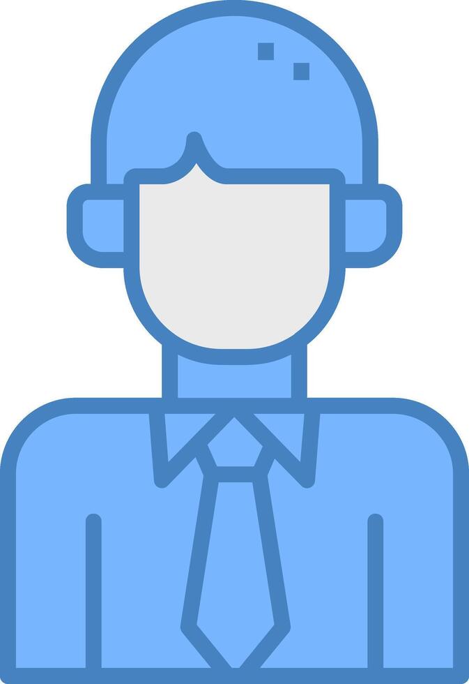Employee Iconic Grid Pattern vector