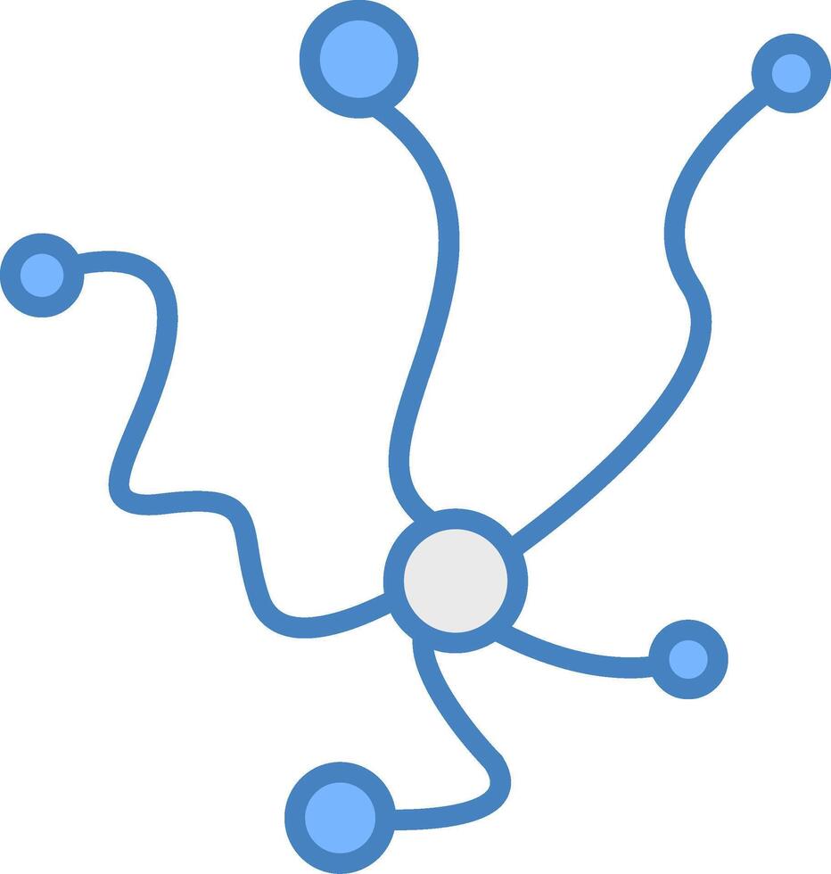Neuron Vibrant Web Token vector
