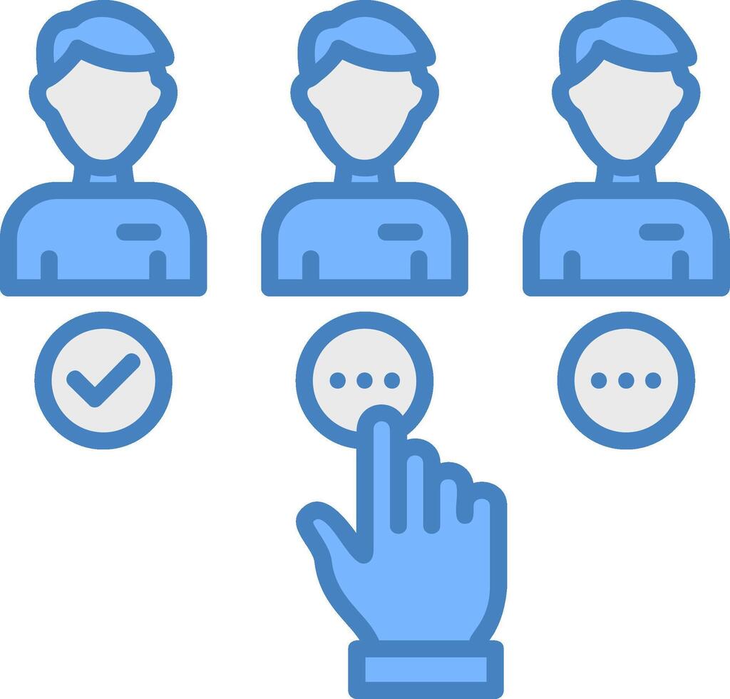 Recruitment Subtle UX Stamp vector