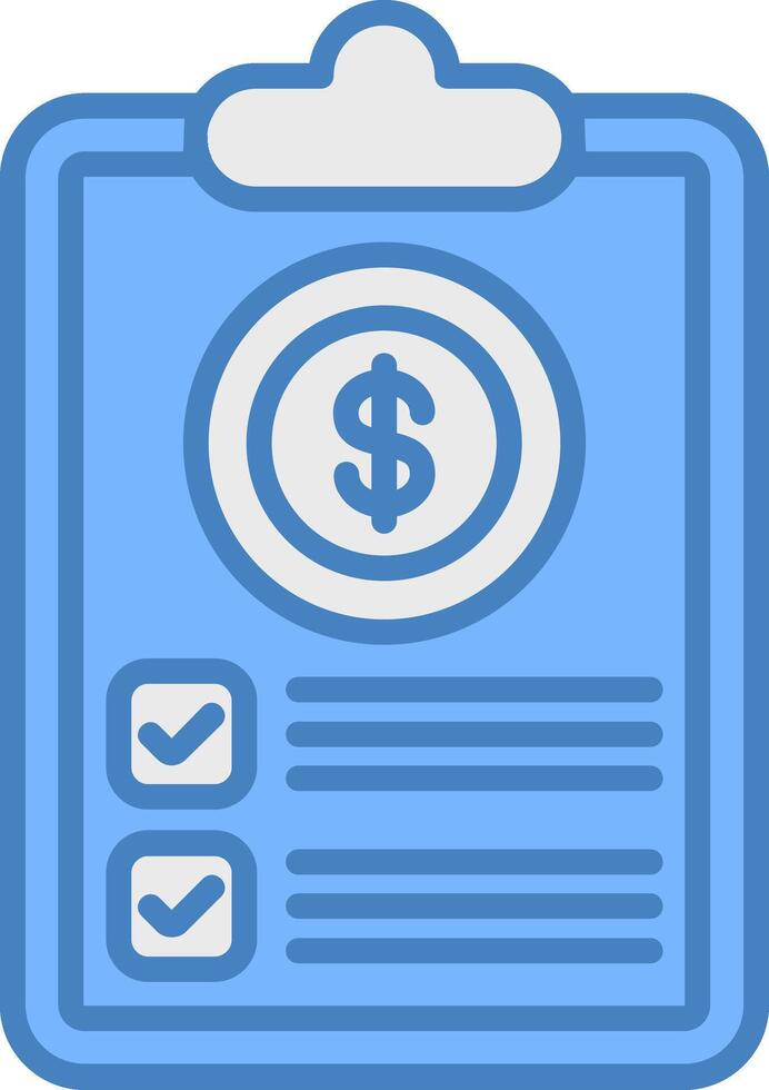 Clipboard Modern Visual Asset vector