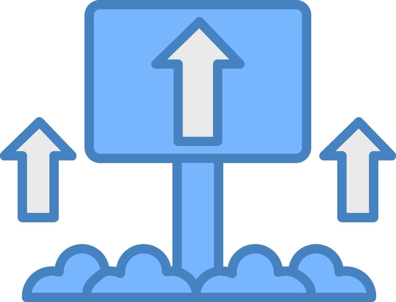 Curve Innovative UX Pattern vector