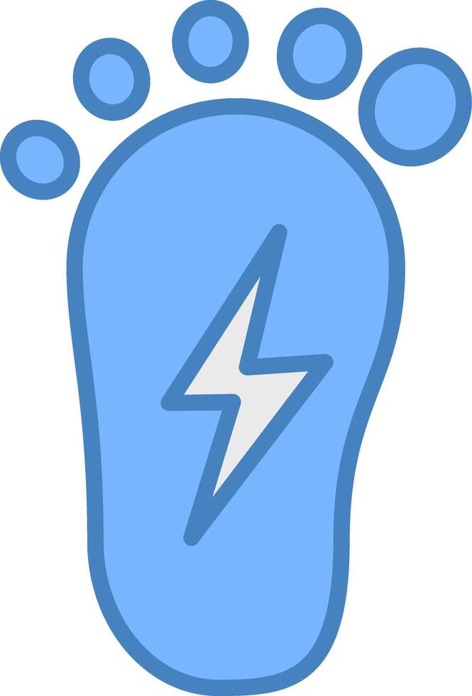 Foot Elegant App Emblem vector
