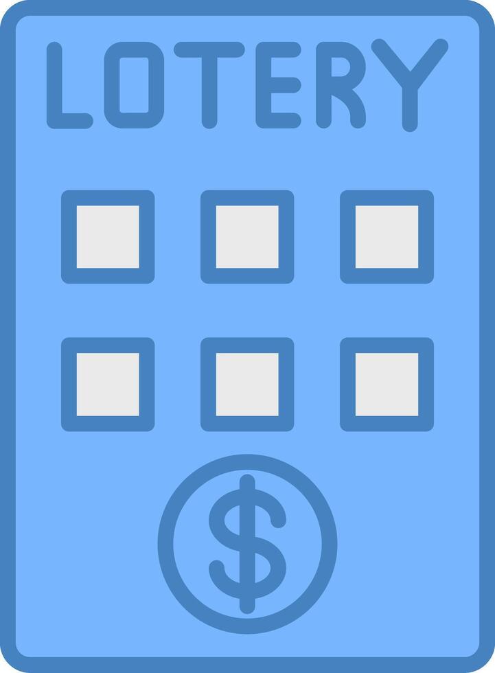 Lottery Tech Badge Concept vector