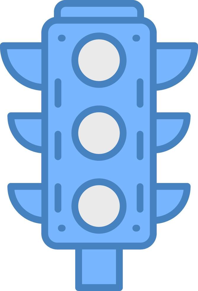 Traffic Lights Dynamic App Module vector