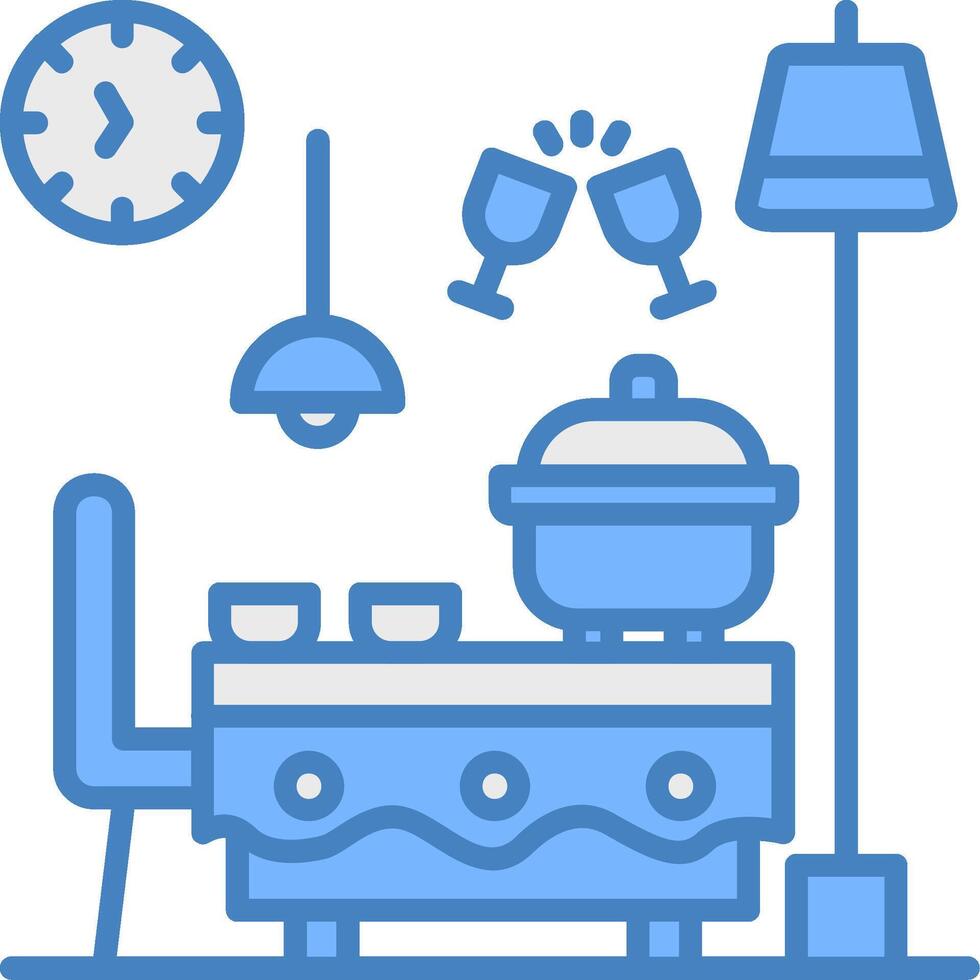 Buffet Highlighted Badge Graphic vector
