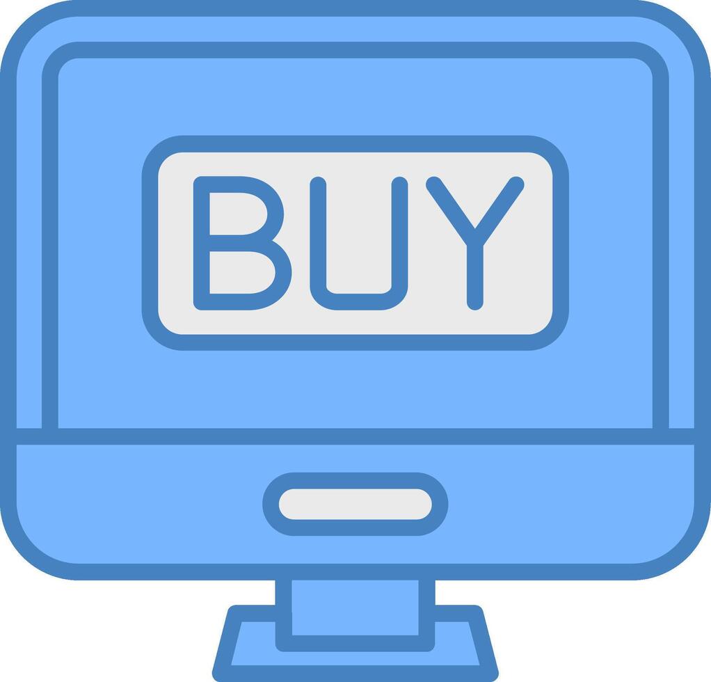Buy Button Shadowed Grid Element vector