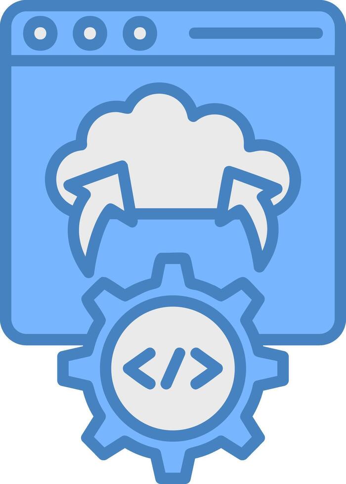 Deployment Conceptual App Symbol vector