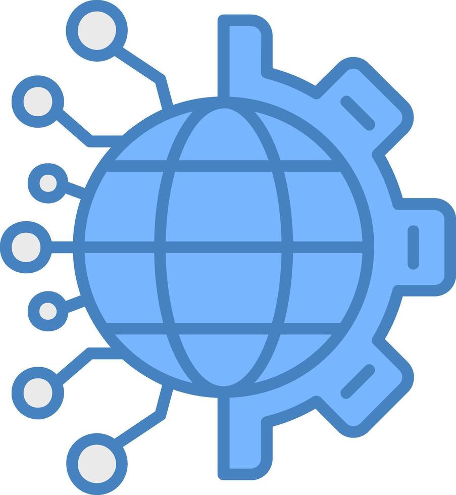 Digital Transformation Smart Grid Unit vector