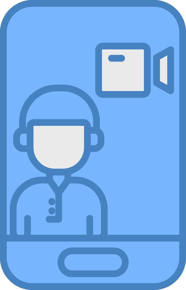 videocall Unified Visual Component vector