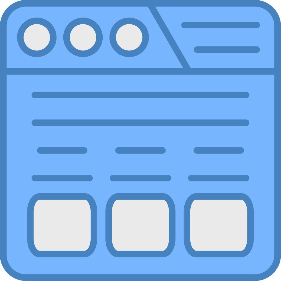 Web Browser Crisp UX Graphic vector