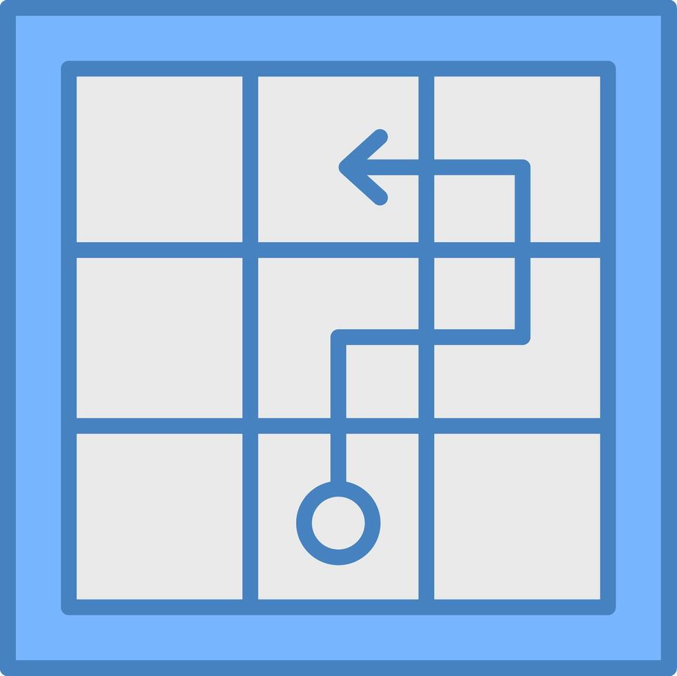 Chess Board Highlighted System Mark vector