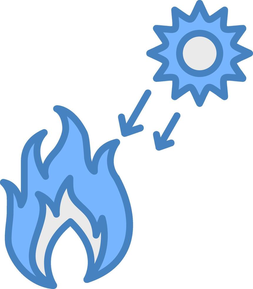 Hot Solid Badge Object vector