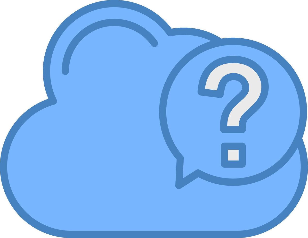 Question Next-Gen App Graphic vector