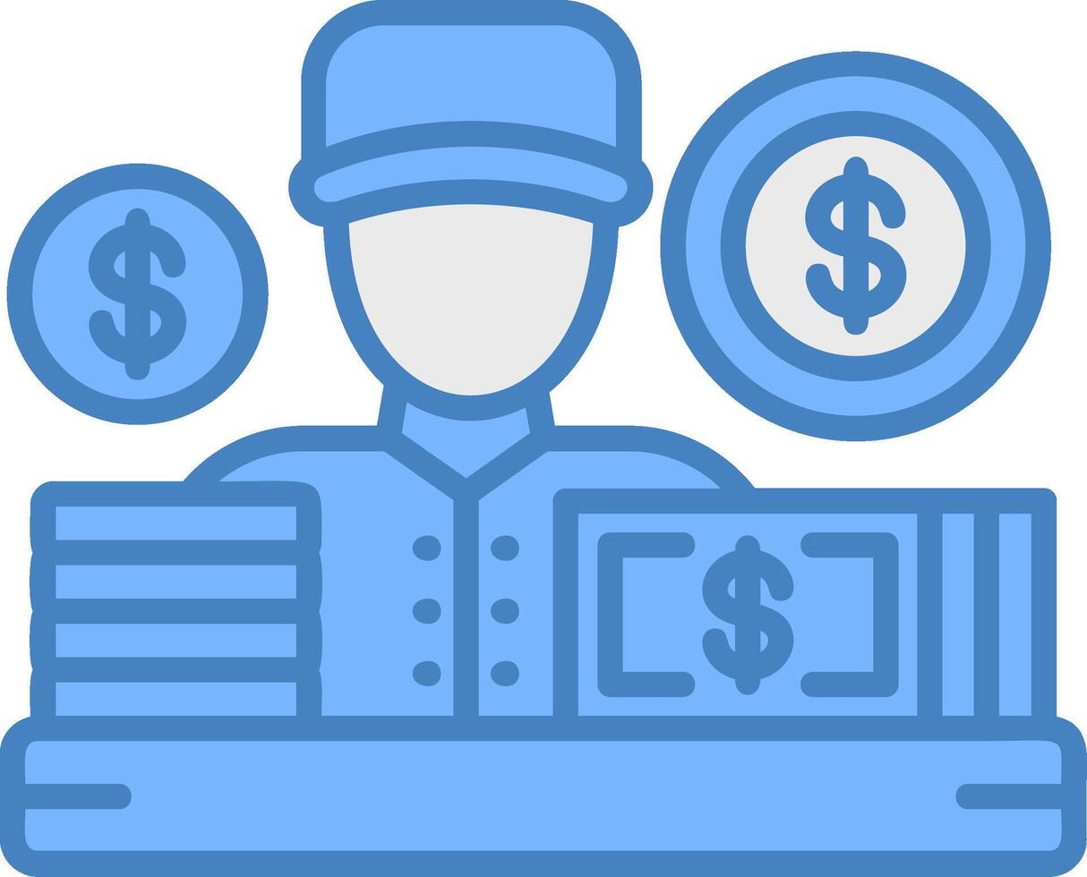 Cashier Next-Gen App Graphic vector