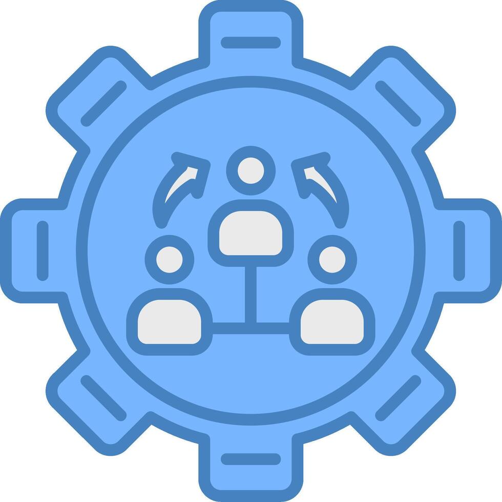 Organization Contrast UI Module vector